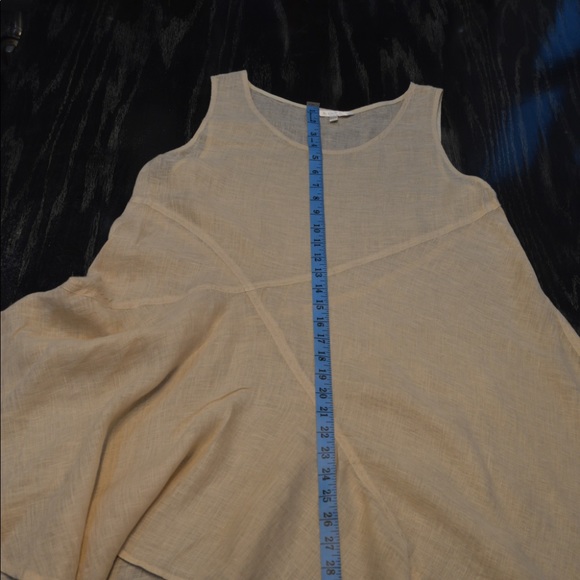 KLEËN HI/LOW LINEN BLOUSE/TUNIC (2) - Picture 4 of 5